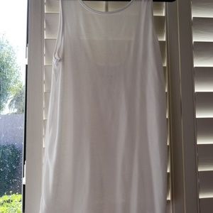 ON white top.